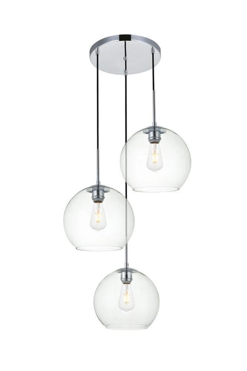 Living District Baxter 3 Light Pendant Model: LD2214C